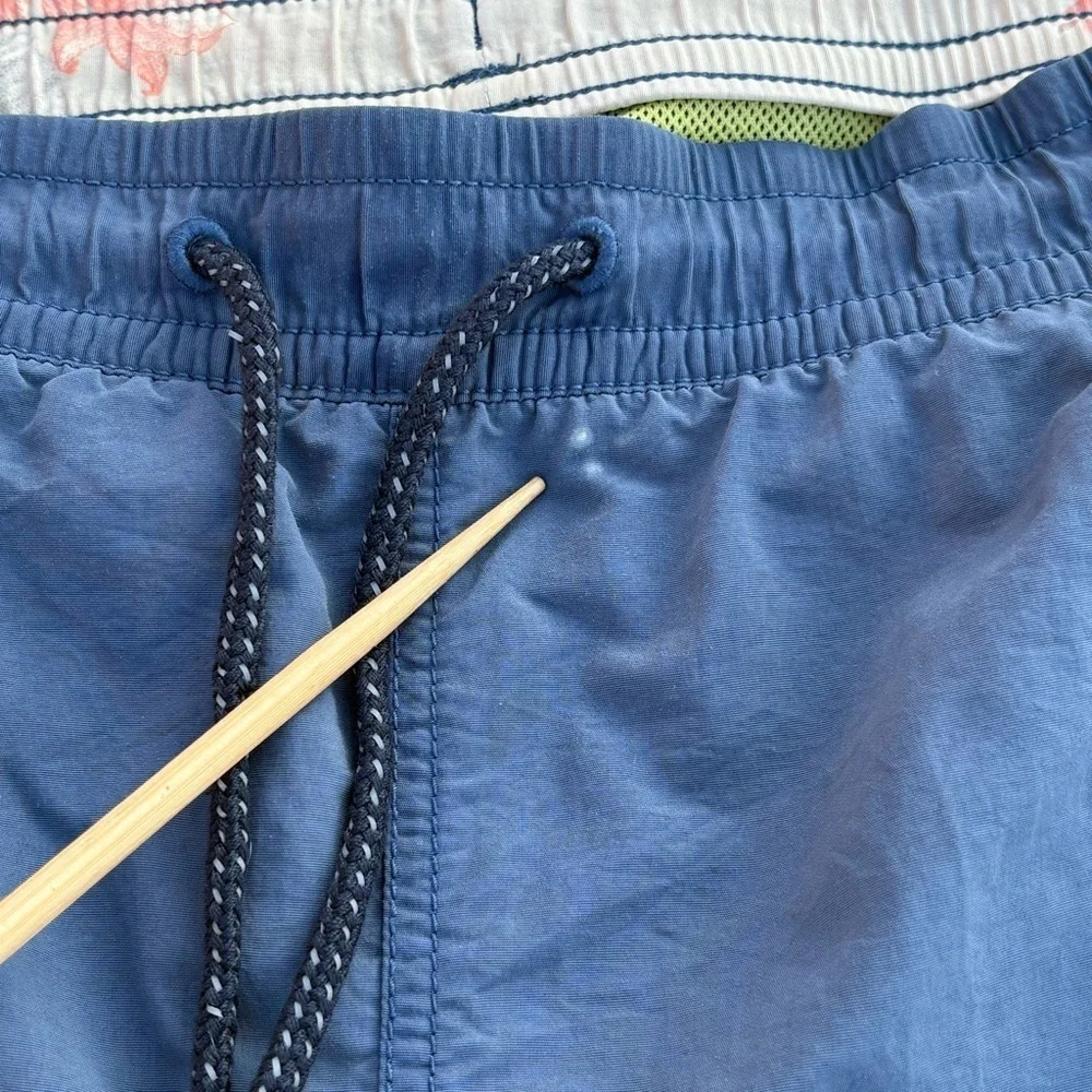 Tommy Bahama Relax Swim Trunks XL Blue Nylon Lined Board Shorts
